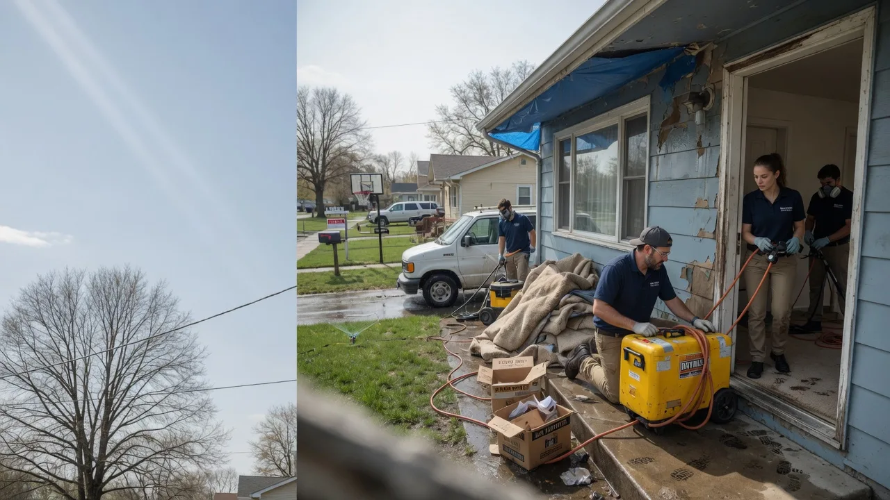 Basement Flood Cleanup in Gaylord, KS near me